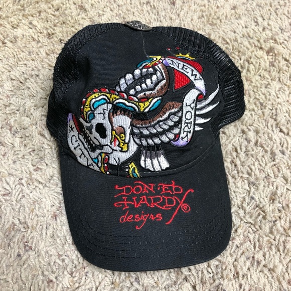 ed hardy baseball caps